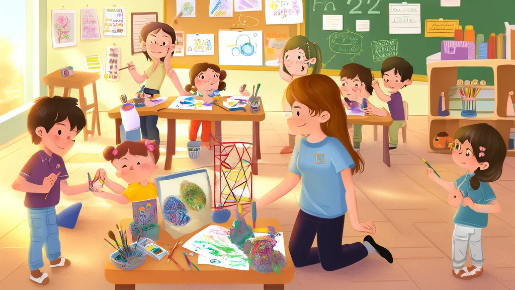 艺术教育如何激发儿童创造力？5个关键策略 - K12教育插图